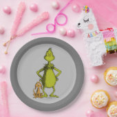 knijpen | Max & Grinch Stance Papieren Bordje (Feest)