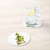 knijpen | Max & Grinch Stance Ronde Kartonnen Onderzetter (Insitu)