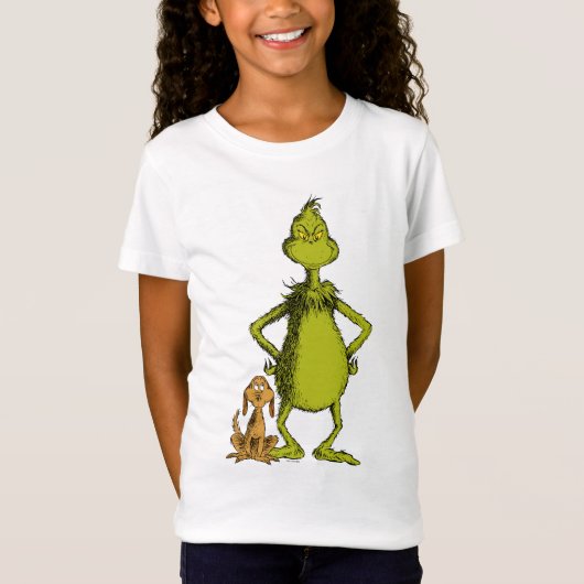 knijpen | Max & Grinch Stance T-shirt (Voorkant)