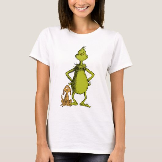 knijpen | Max & Grinch Stance T-shirt (Voorkant)