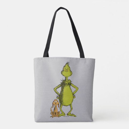 knijpen | Max & Grinch Stance Tote Bag (Achterkant)