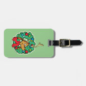 knijpen | Max Kerstkrans Bagagelabel (Voorkant horizontaal)