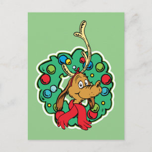 knijpen   Max Kerstkrans Briefkaart