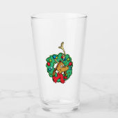 knijpen | Max Kerstkrans Glas (Voorkant)