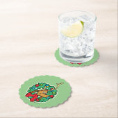 knijpen | Max Kerstkrans Kartonnen Onderzetters (Insitu)