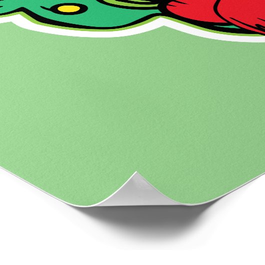 knijpen | Max Kerstkrans Poster (Hoek)