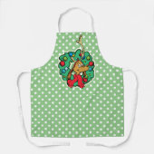 knijpen | Max Kerstkrans Schort (Voorkant)