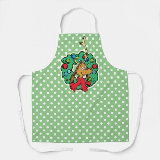 knijpen | Max Kerstkrans Schort (Voorkant)