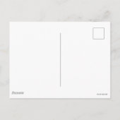 knijpen | Max Kerstmis Pointsettia Briefkaart (Achterkant)