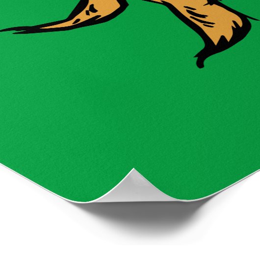 knijpen | Max Kerstmis Pointsettia Poster (Hoek)