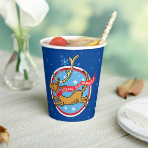 knijpen   Max Merry Grinchmas! Papieren Bekers