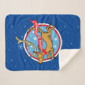 knijpen | Max Merry Grinchmas! Sherpa Deken (Voorkant (horizontaal))