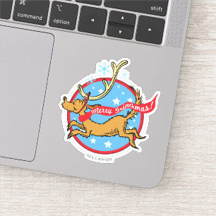 knijpen Max Merry Grinchmas! Sticker