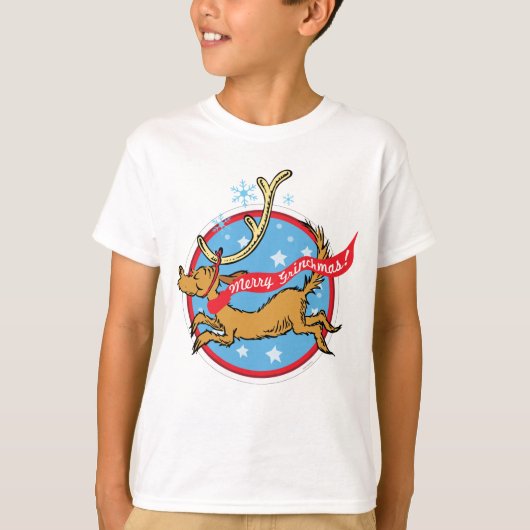 knijpen | Max Merry Grinchmas! T-shirt (Voorkant)