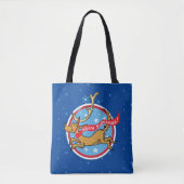 knijpen | Max Merry Grinchmas! Tote Bag (Voorkant)