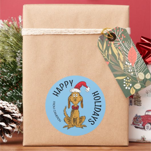 knijpen | Max Santa | Christmas Gift Label (Feestdagen)
