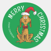 knijpen | Max Santa | Christmas Gift Label (Voorkant)