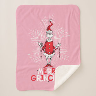 knijpen   Merry Grinchmas Sherpa Deken