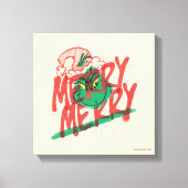 knijpen | Merry Merry Grunge Graphic Canvas Afdruk (Voorkant)