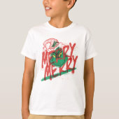 knijpen | Merry Merry Grunge Graphic T-shirt (Voorkant)