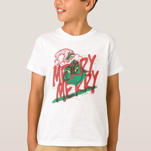knijpen | Merry Merry Grunge Graphic T-shirt (Voorkant)