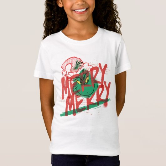 knijpen | Merry Merry Grunge Graphic T-shirt (Voorkant)