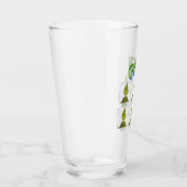 knijpen | Moods Grafiek Kerst Editie Glas (Rechts)