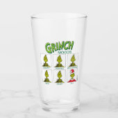 knijpen | Moods Grafiek Kerst Editie Glas (Voorkant)