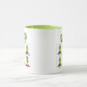 knijpen | Moods Grafiek Kerst Editie Mok (Midden)