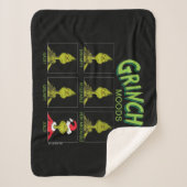 knijpen | Moods Grafiek Kerst Editie Sherpa Deken (Voorkant)