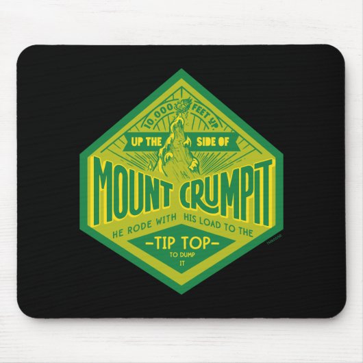 knijpen | Mount Crumpit Muismat (Voorkant)