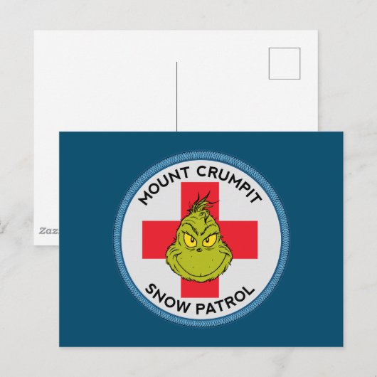 knijpen | Mt. Crumpit Snow Patrol Briefkaart (Voorkant / Achterkant)