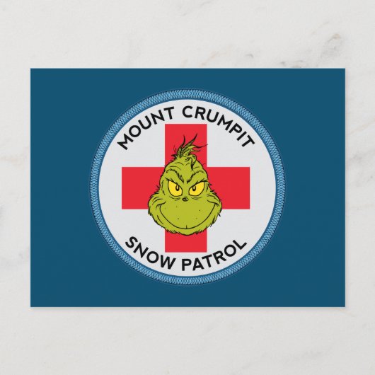 knijpen | Mt. Crumpit Snow Patrol Briefkaart (Voorkant)