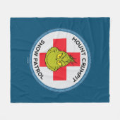 knijpen | Mt. Crumpit Snow Patrol Fleece Deken (Voorkant (Horizontaal))