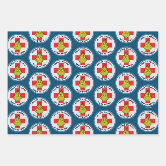 knijpen | Mt. Crumpit Snow Patrol Inpakpapier Vel (Voorkant)