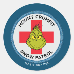 knijpen Mt. Crumpit Snow Patrol Ronde Sticker