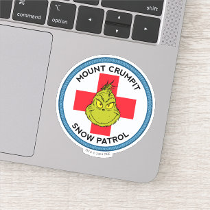 knijpen Mt. Crumpit Snow Patrol Sticker