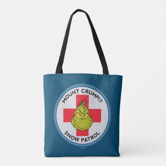 knijpen | Mt. Crumpit Snow Patrol Tote Bag (Achterkant)