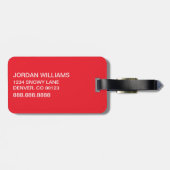 knijpen | Namaste Sinterklaas Bagagelabel (Achterkant horizontaal)