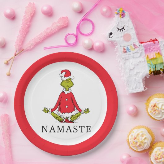 knijpen | Namaste Sinterklaas Papieren Bordje (Feest)