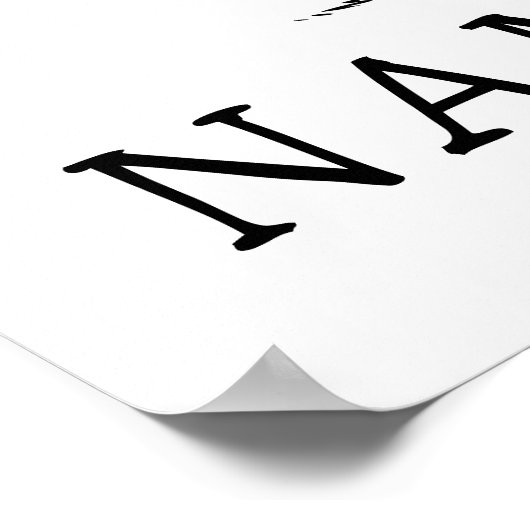 knijpen | Namaste Sinterklaas Poster (Hoek)