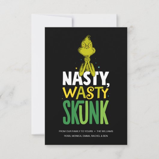 knijpen | Nasty Wasty Skunk Kaart (Voorkant)