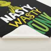 knijpen | Nasty Wasty Skunk Sherpa Deken (3/4)