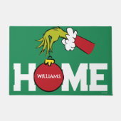 knijpen | Persoonlijke naam Deurmat (Voorkant)