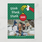 knijpen | Stink Stank Stunk Feestdagenkaart (Voorkant)