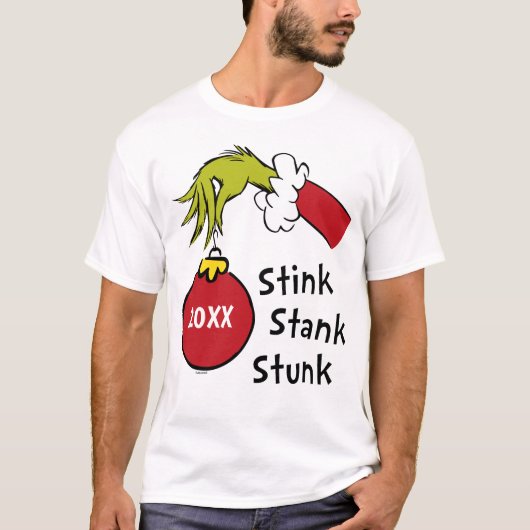 knijpen | Stink Stank Stunk T-shirt (Voorkant)