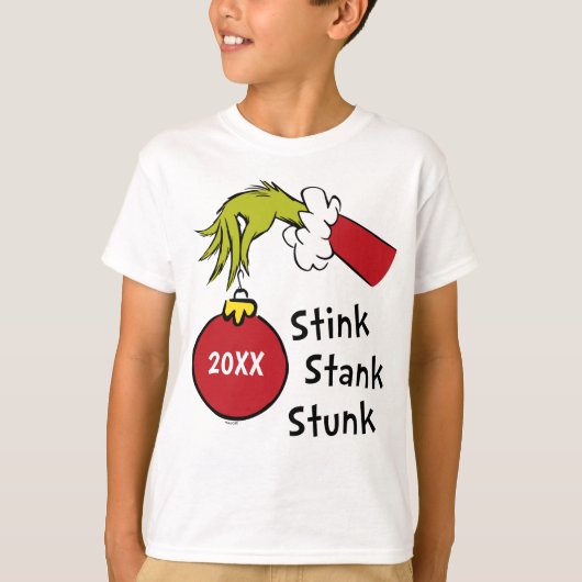 knijpen | Stink Stank Stunk T-shirt (Voorkant)