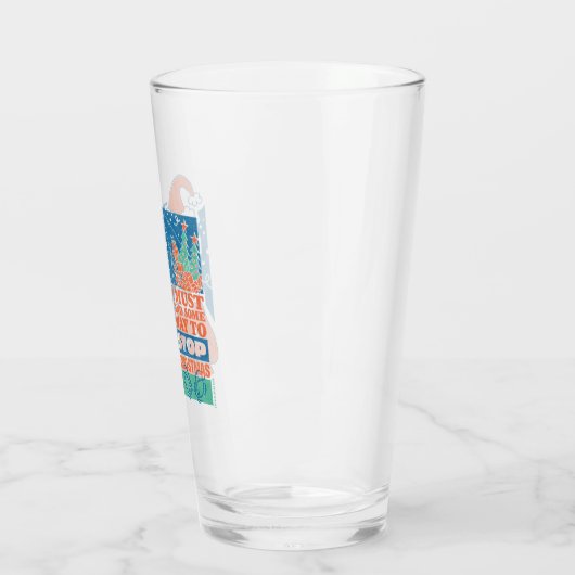 knijpen | Stop Christmas  Graphic Glas (Links)