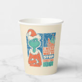 knijpen | Stop Christmas  Graphic Papieren Bekers (Links)