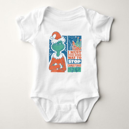 knijpen | Stop Christmas  Graphic Romper (Voorkant)
